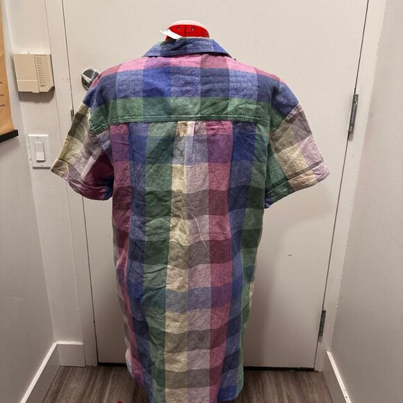 Gap Linen-Cotton Shirtdress (Large) **NWT** - Picture 5 of 6